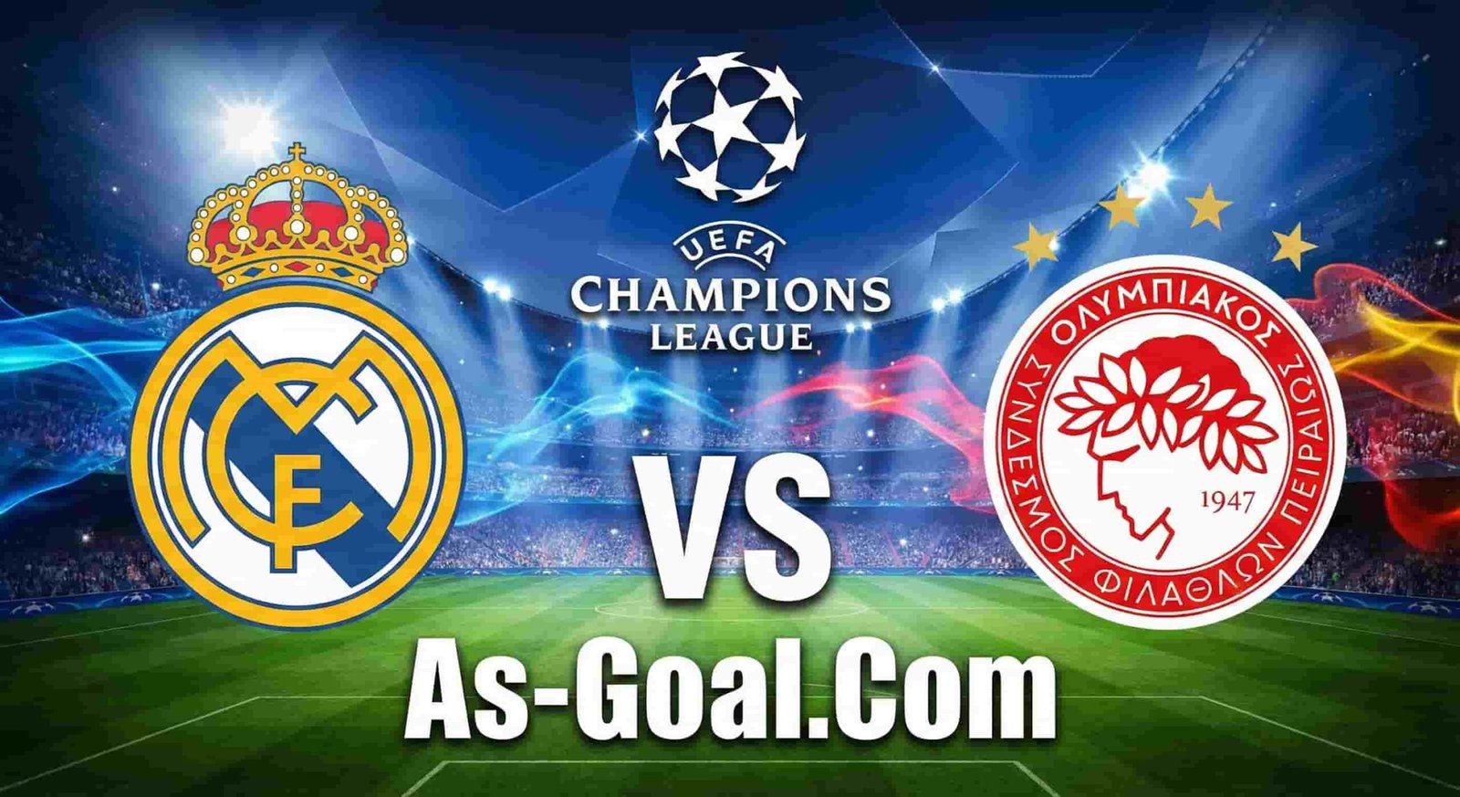 التشكيلة الرسمية لـ ريال مدريد لمواجهة أولمبياكوس في دوري أبطال أوروبا