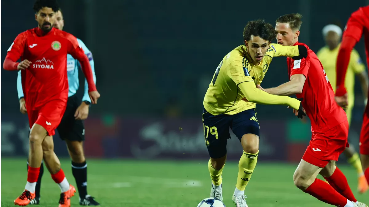 النصر يُمطر شباك استقلال دوشنبه برباعية نظيفة في دوري أبطال آسيا 2