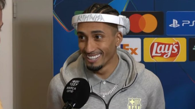 رافينيا سيعود لقيادة هجوم برشلونة ويؤكد: “لقب دوري الأبطال هو غايتنا”