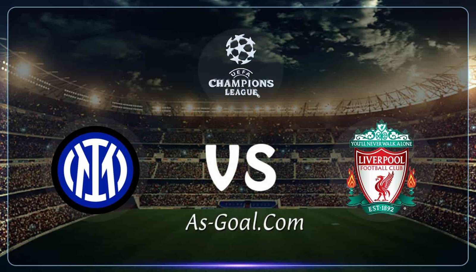 التشكيلة الرسمية لمباراة ليفربول وإنتر ميلان في دوري أبطال أوروبا