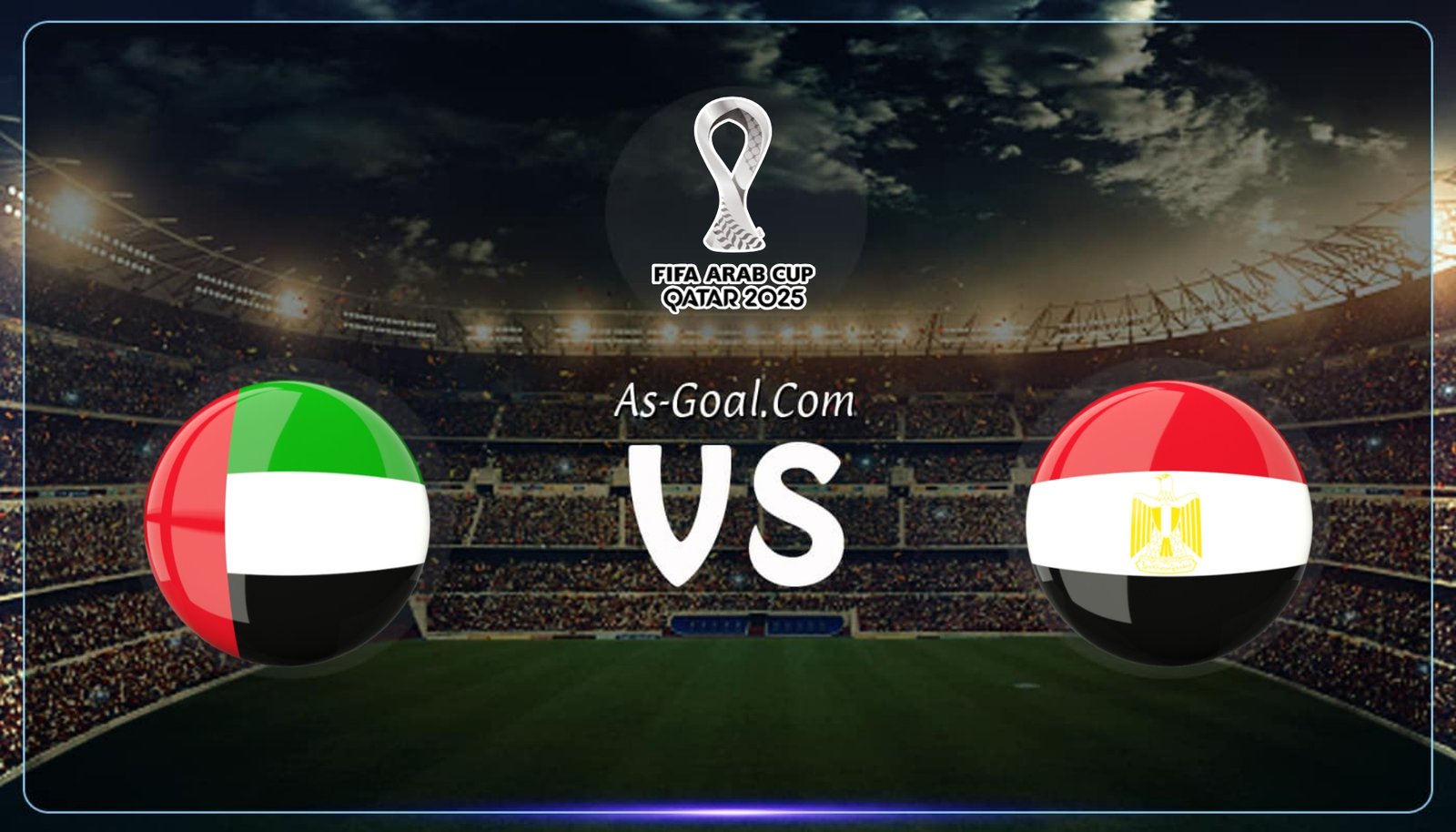 التشكيلة الرسمية لمنتخب مصر لمواجهة الإمارات في كأس العرب 2025