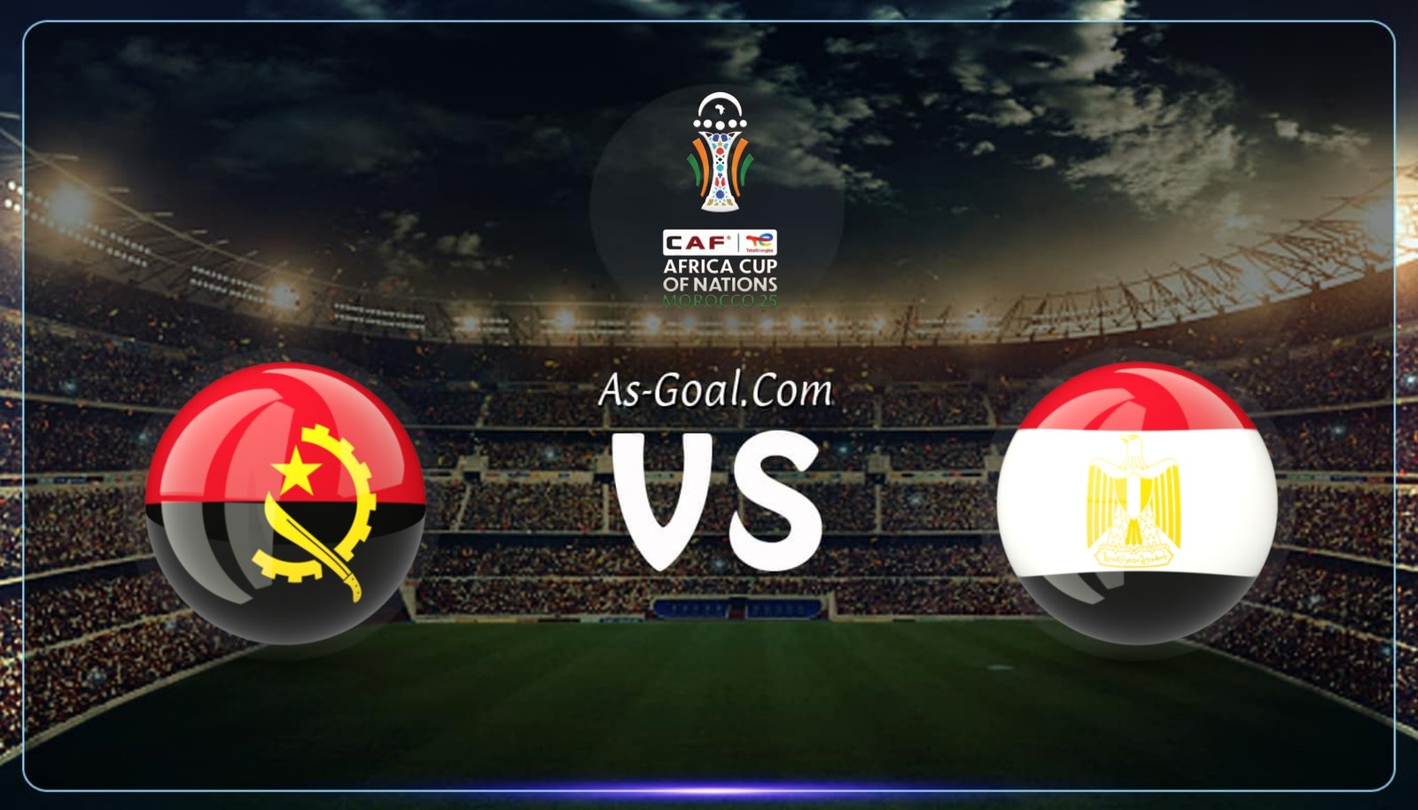 التشكيلة الرسمية لمنتخب مصر لمواجهه أنجولا في كأس أمم إفريقيا