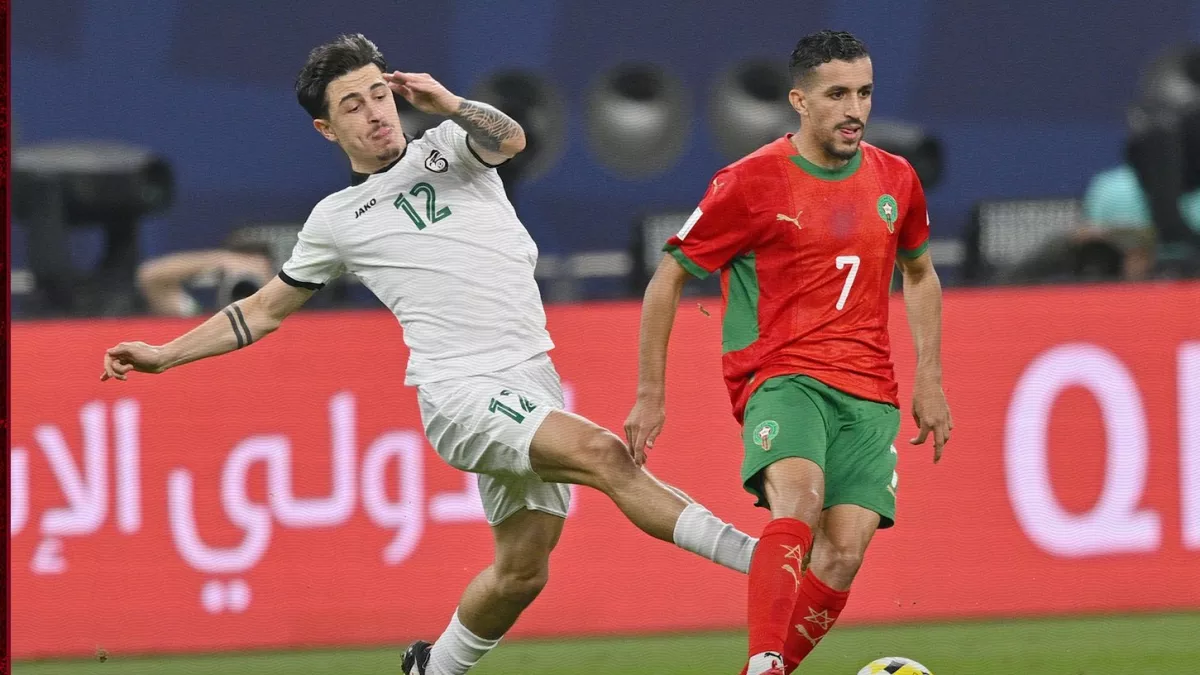 المغرب تفوز علي سوريا بهدف أزارو ويتأهلون لنصف نهائي كأس العرب 2025