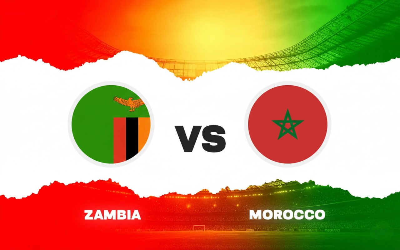 تقديم مباراة المغرب وزامبيا في كأس الأمم الإفريقية 2025