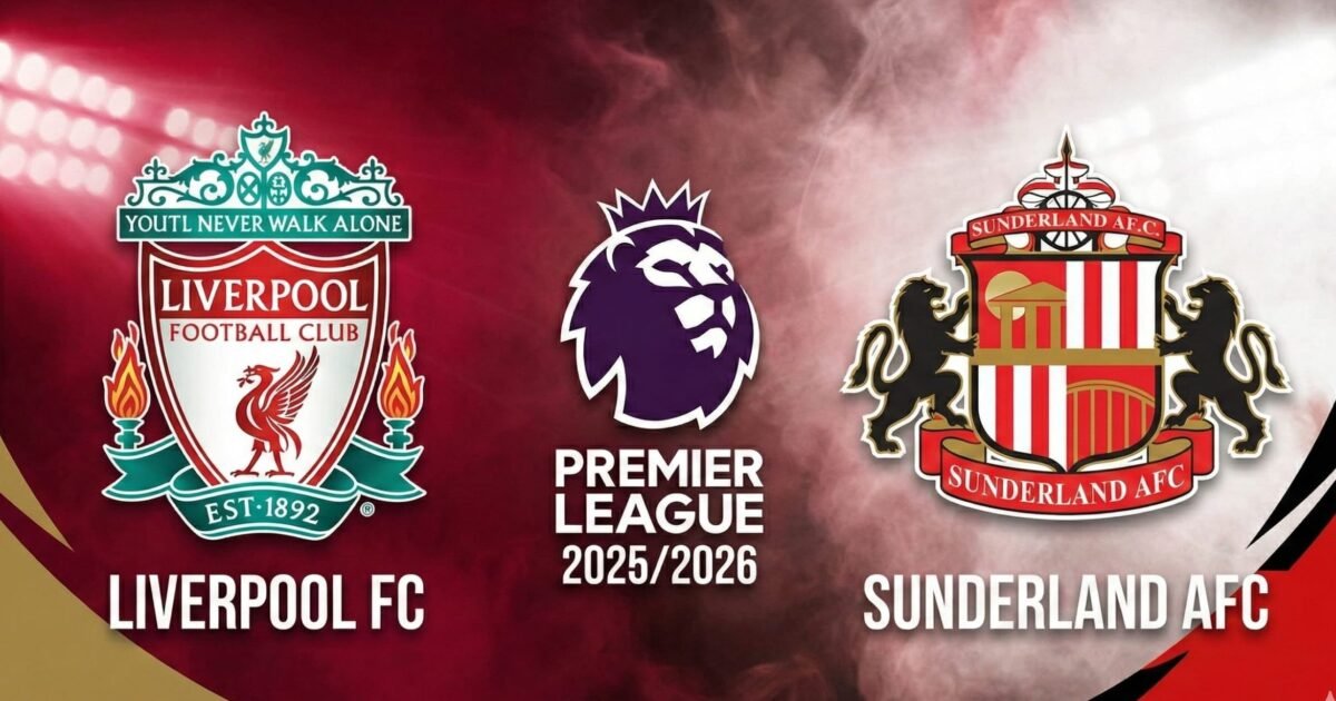تقديم مباراة ليفربول وسندرلاند في الدوري الإنجليزي 2025/2026