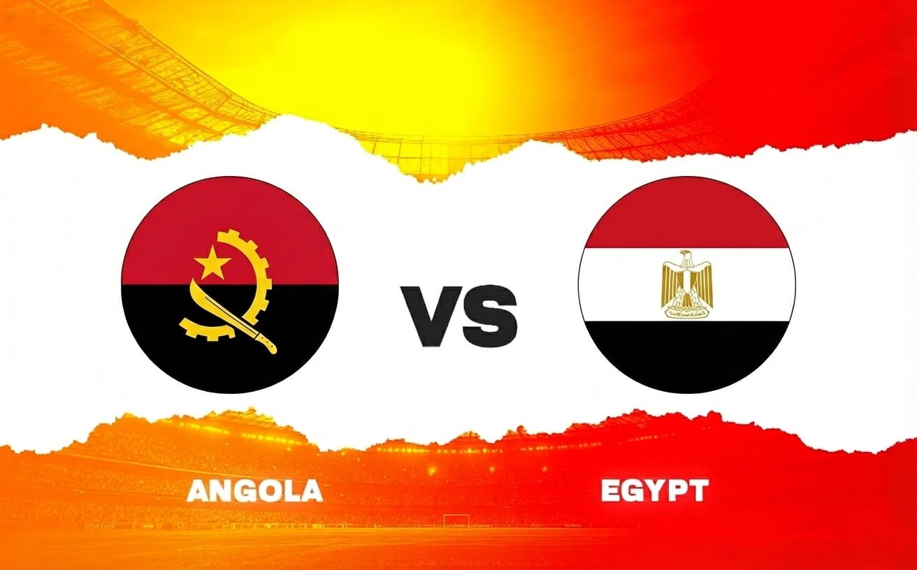 تقديم مباراة مصر وأنجولا في كأس الأمم الإفريقية 2025