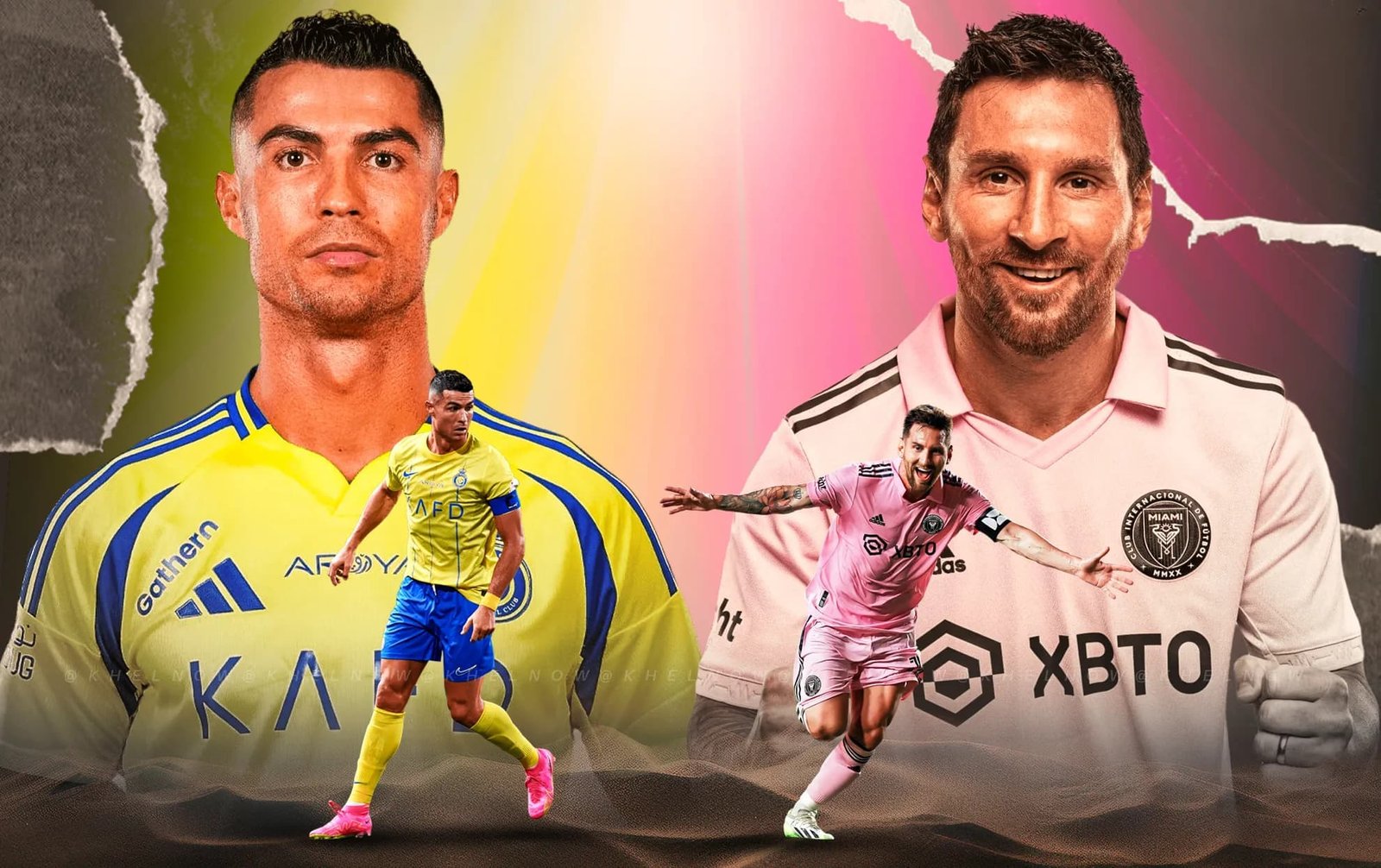 صراع الأرقام لا يهدأ.. حصاد 2025 في مقارنة تاريخية بين الأسطورتين ميسي ورونالدو