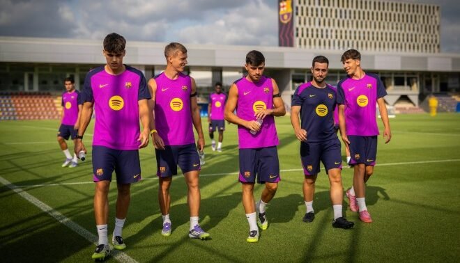 قائمة برشلونة الرسمية لمواجهة ريال بيتيس في الدوري الإسباني