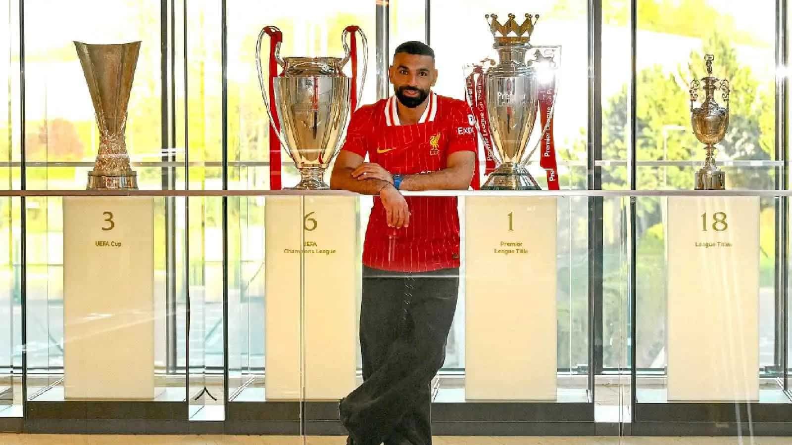 محمد صلاح يوثق إنجازه التاريخي كأفضل مساهم في أهداف فريق واحد بالدوري الإنجليزي