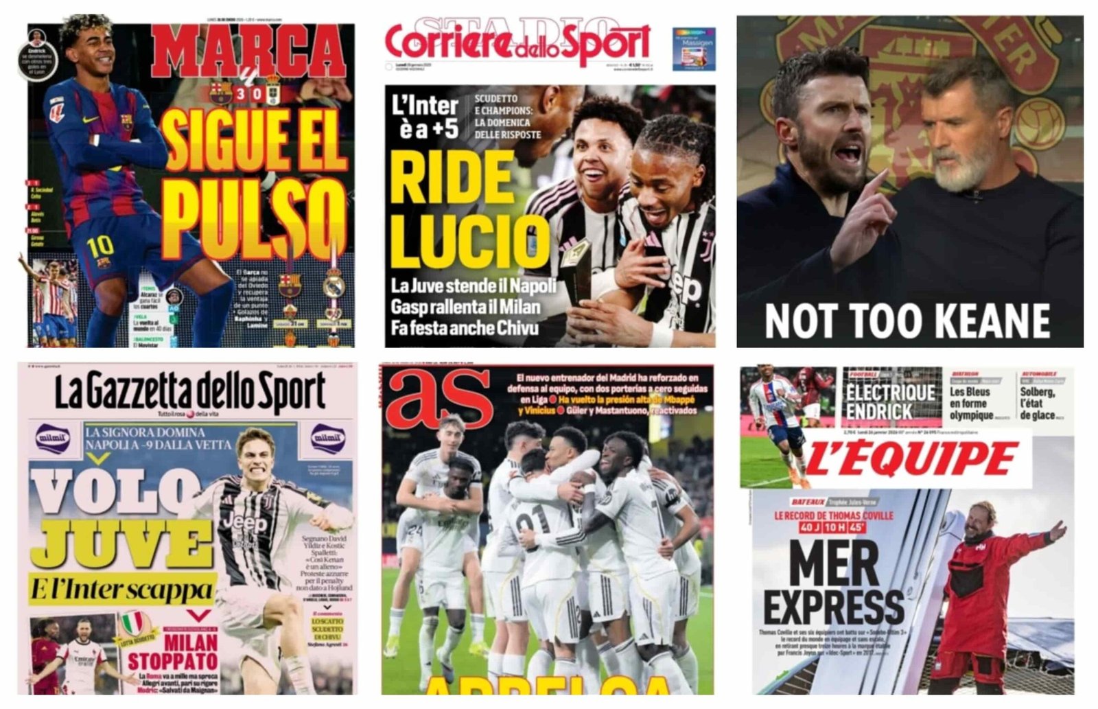 أبرز عناوين أغلفة الصحف العالمية: “البارسا لا يرحم: برشلونة يستعيد صدارة الليجا”