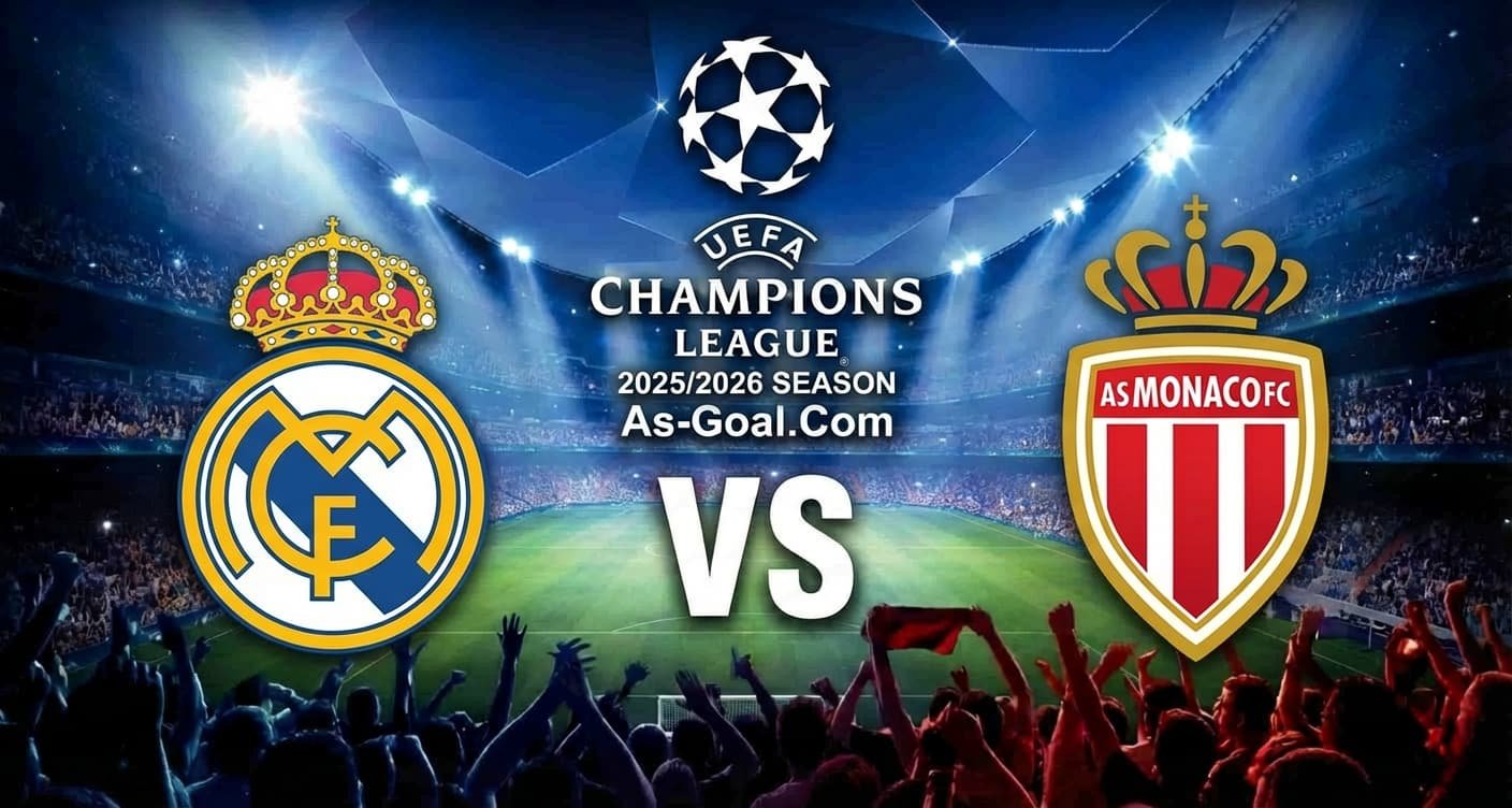 التشكيلة الرسمية لـ ريال مدريد لمواجهة موناكو في دوري أبطال أوروبا