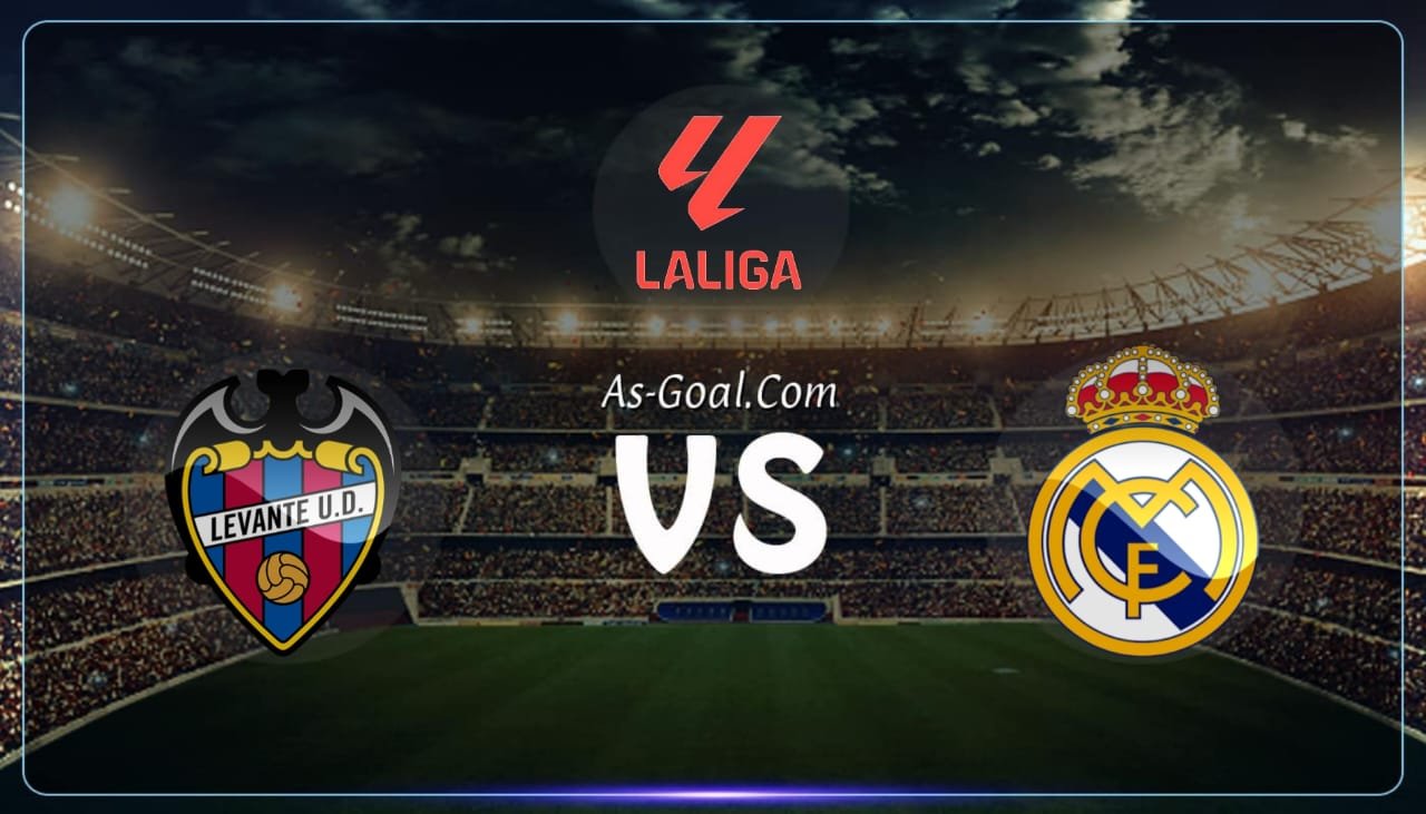 التشكيلة الرسمية لـ ريال مدريد لمواجهه ليفانتي في الدوري الإسباني