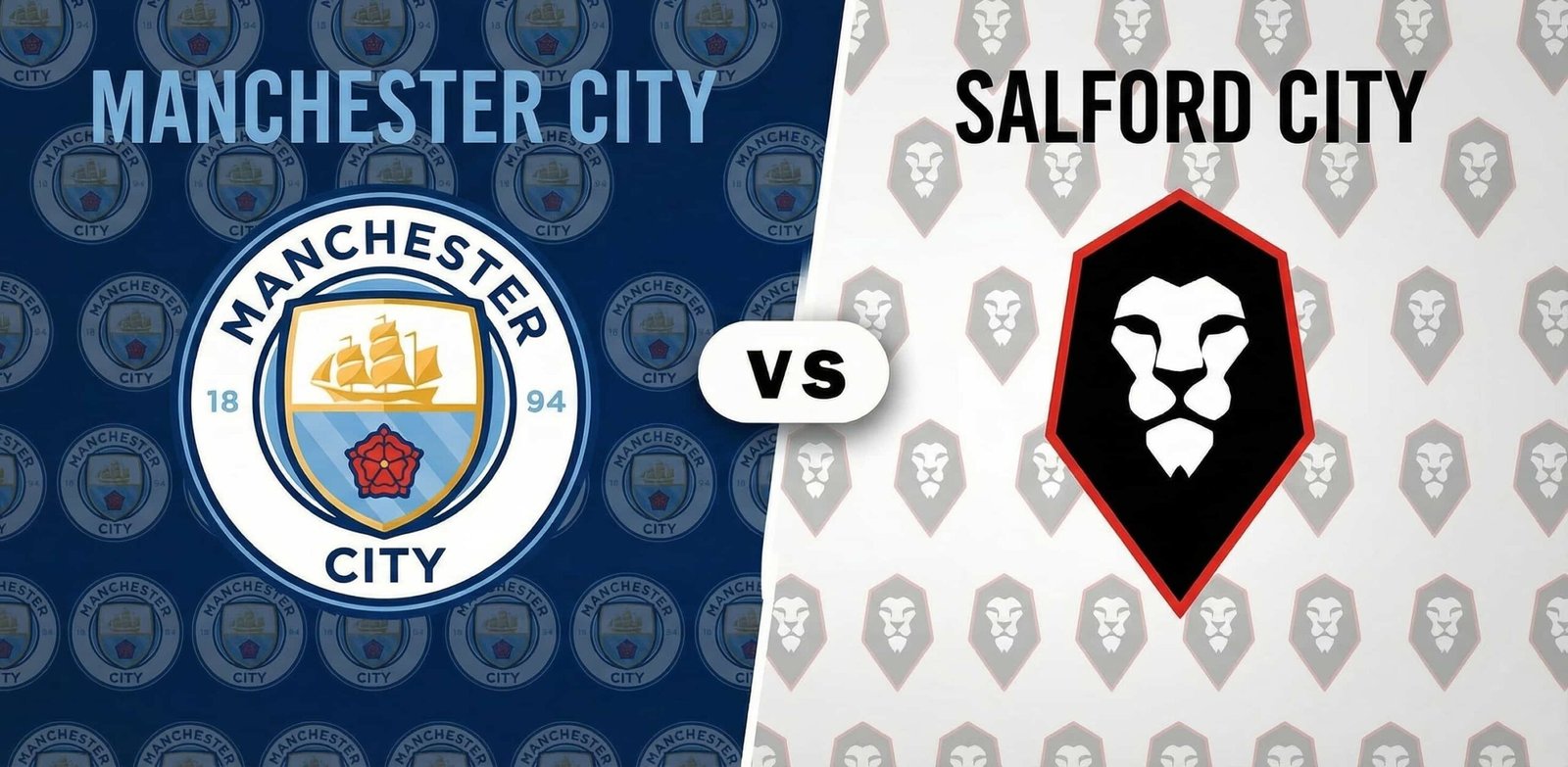 التشكيلة الرسمية لـ مانشستر سيتي لمواجهة سالفورد سيتي بكأس الإتحاد الإنجليزي