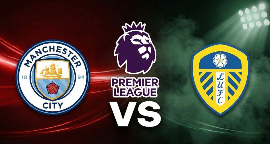 التشكيلة الرسمية لـ مانشستر سيتي لمواجهة ليدز يونايتد بالدوري الإنجليزي