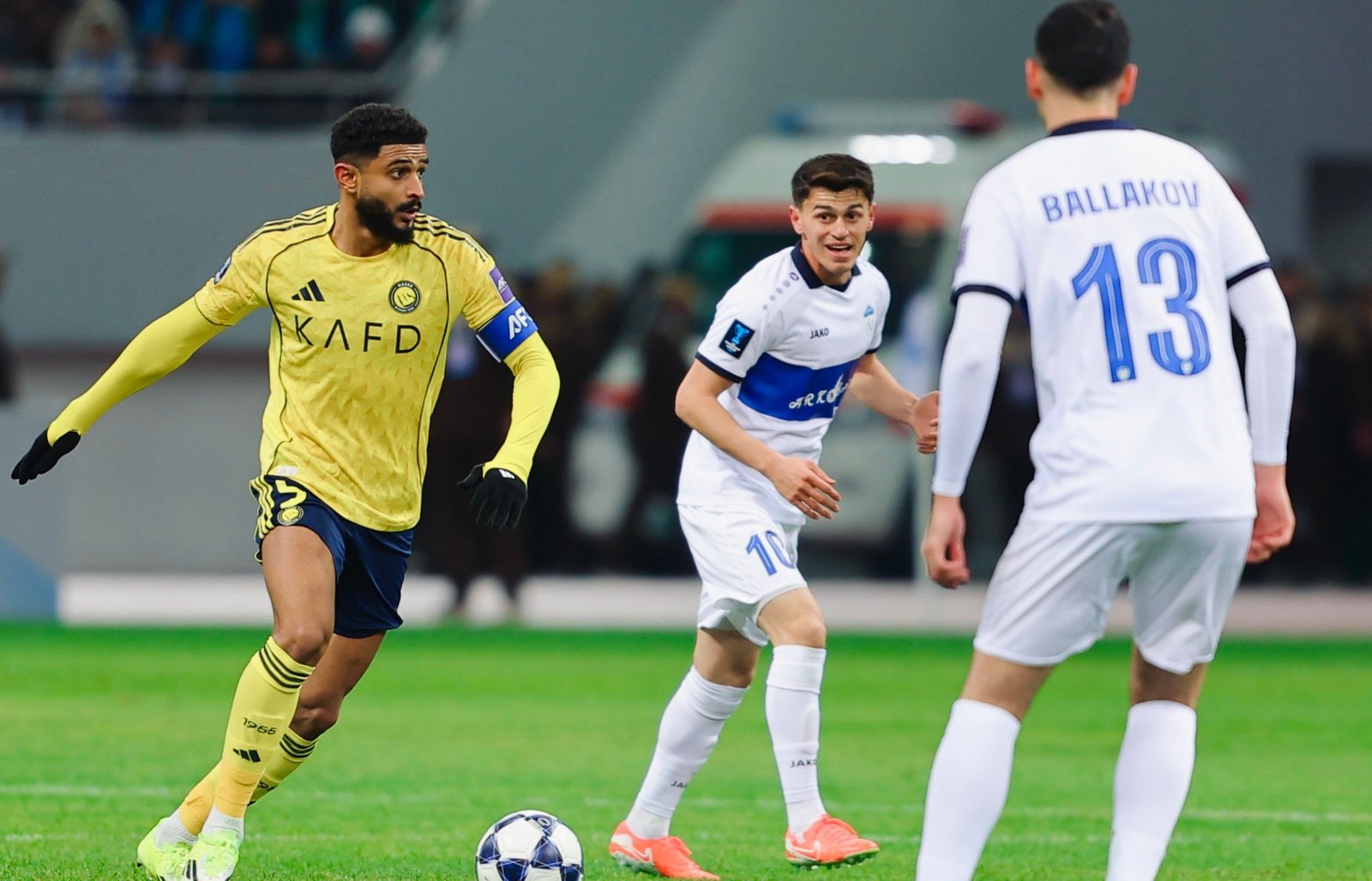 النصر يفوز علي أركاداغ في عقر داره ويضع قدما في ربع نهائي دوري أبطال آسيا 2