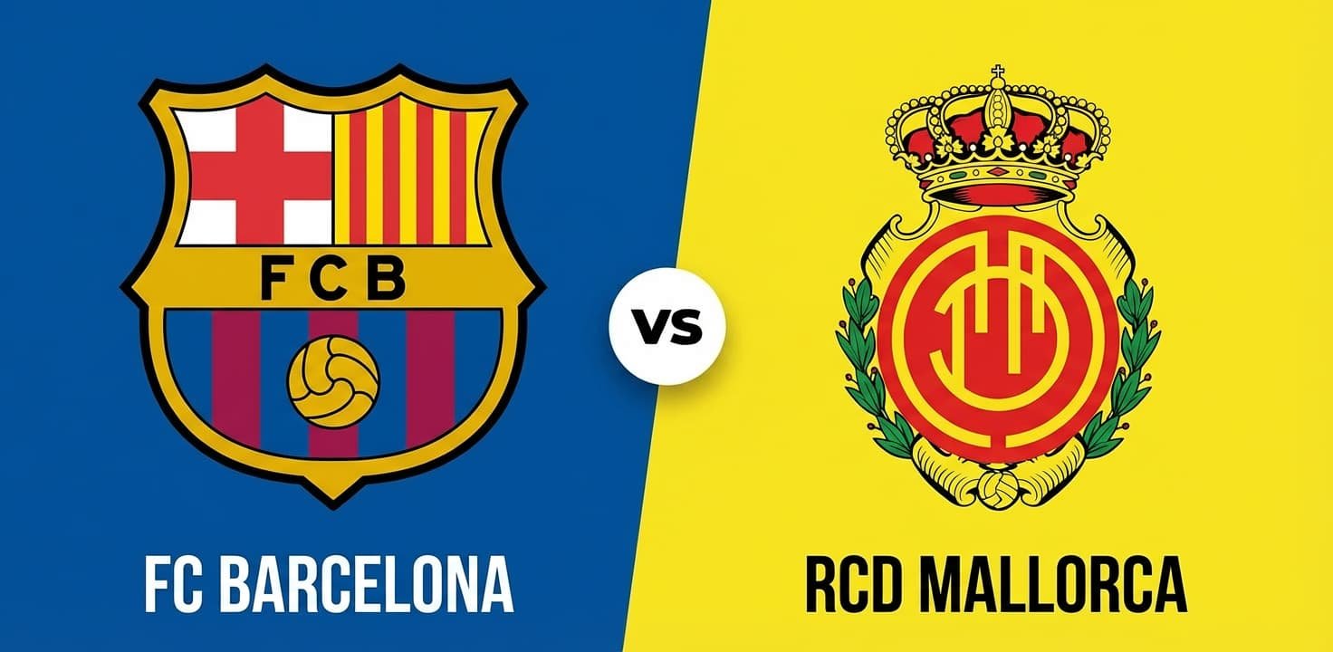 تقديم مباراة برشلونة وريال مايوركا في الدوري الإسباني 2025/2026