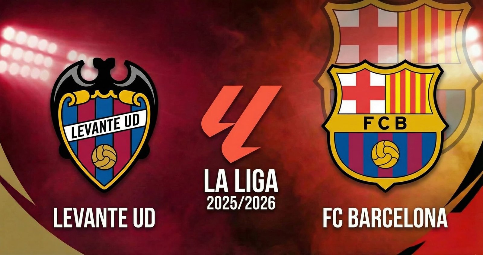 تقديم مباراة برشلونة وليفانتي في الدوري الإسباني 2025/2026