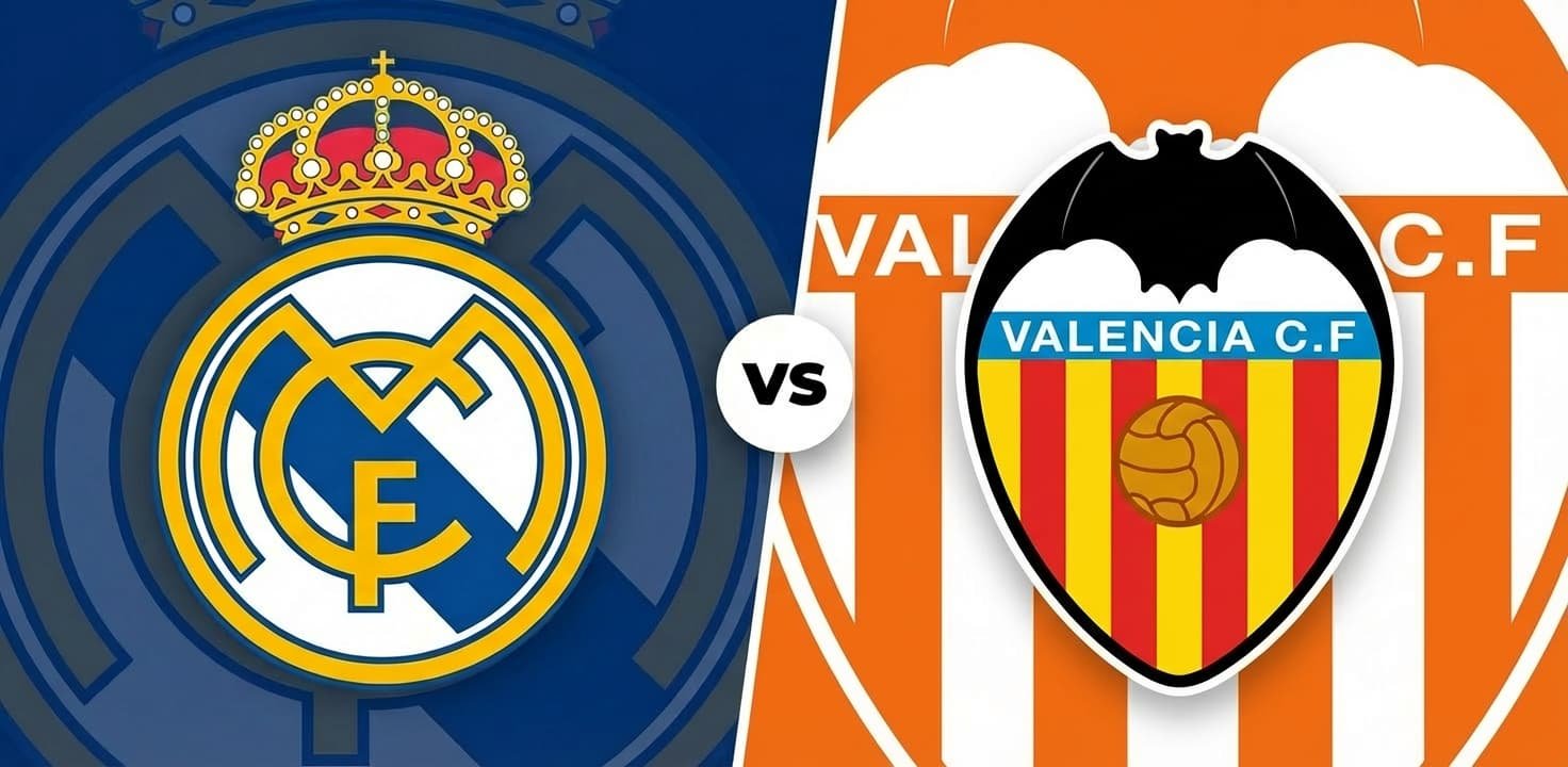 تقديم مباراة ريال مدريد وفالنسيا في الدوري الإسباني 2025/2026