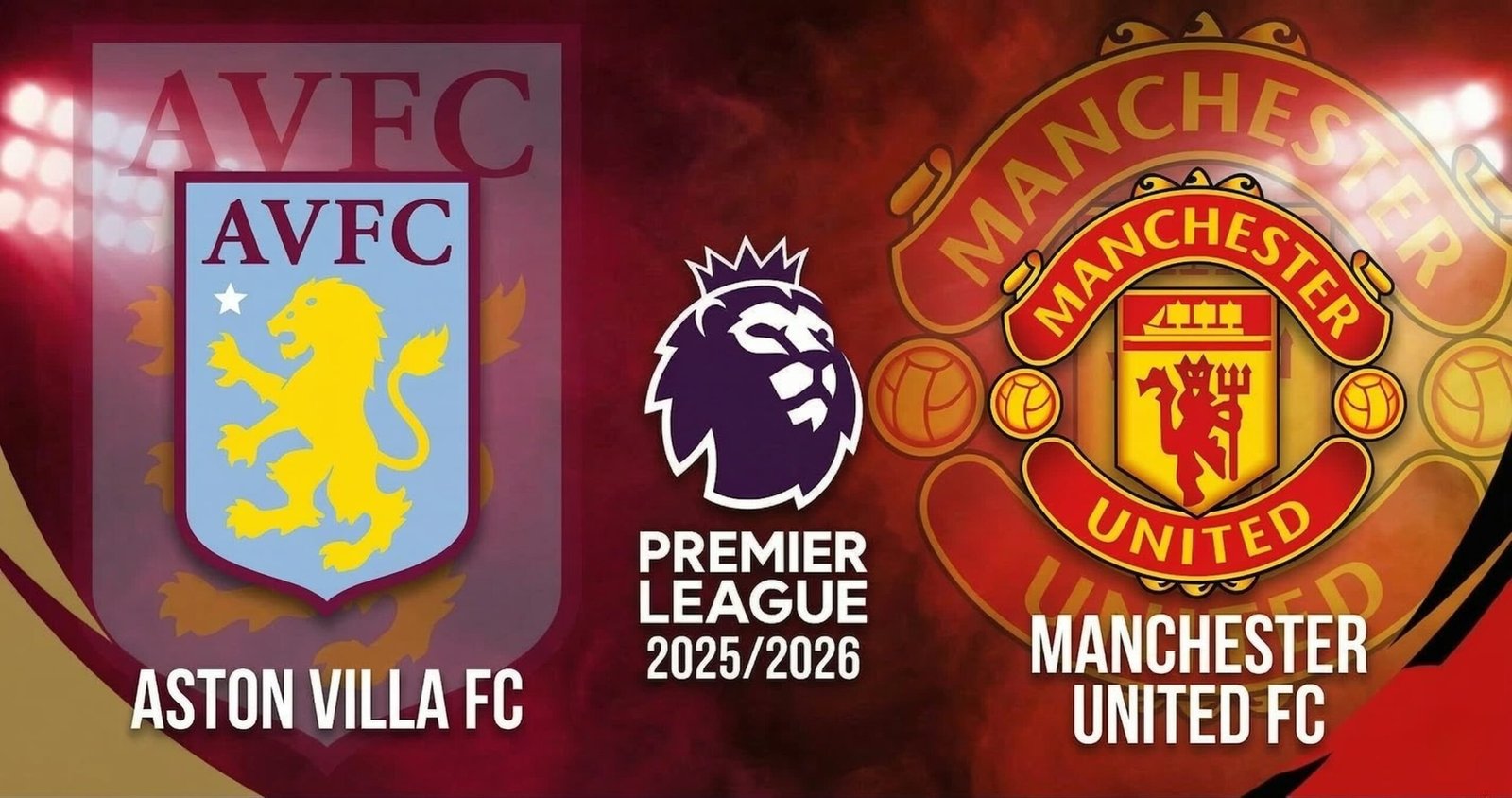 تقديم مباراة مانشستر يونايتد وأستون فيلا في الدوري الإنجليزي 2025/2026