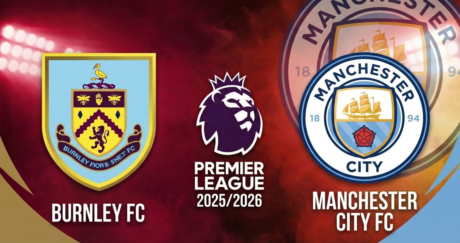 التشكيلة الرسمية لـ مانشستر سيتي لمواجهه بيرنلي بالدوري الإنجليزي