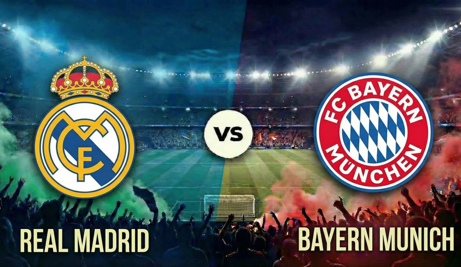 التشكيلة الرسمية لمباراة بايرن ميونيخ وريال مدريد بإياب ربع نهائي دوري أبطال أوروبا