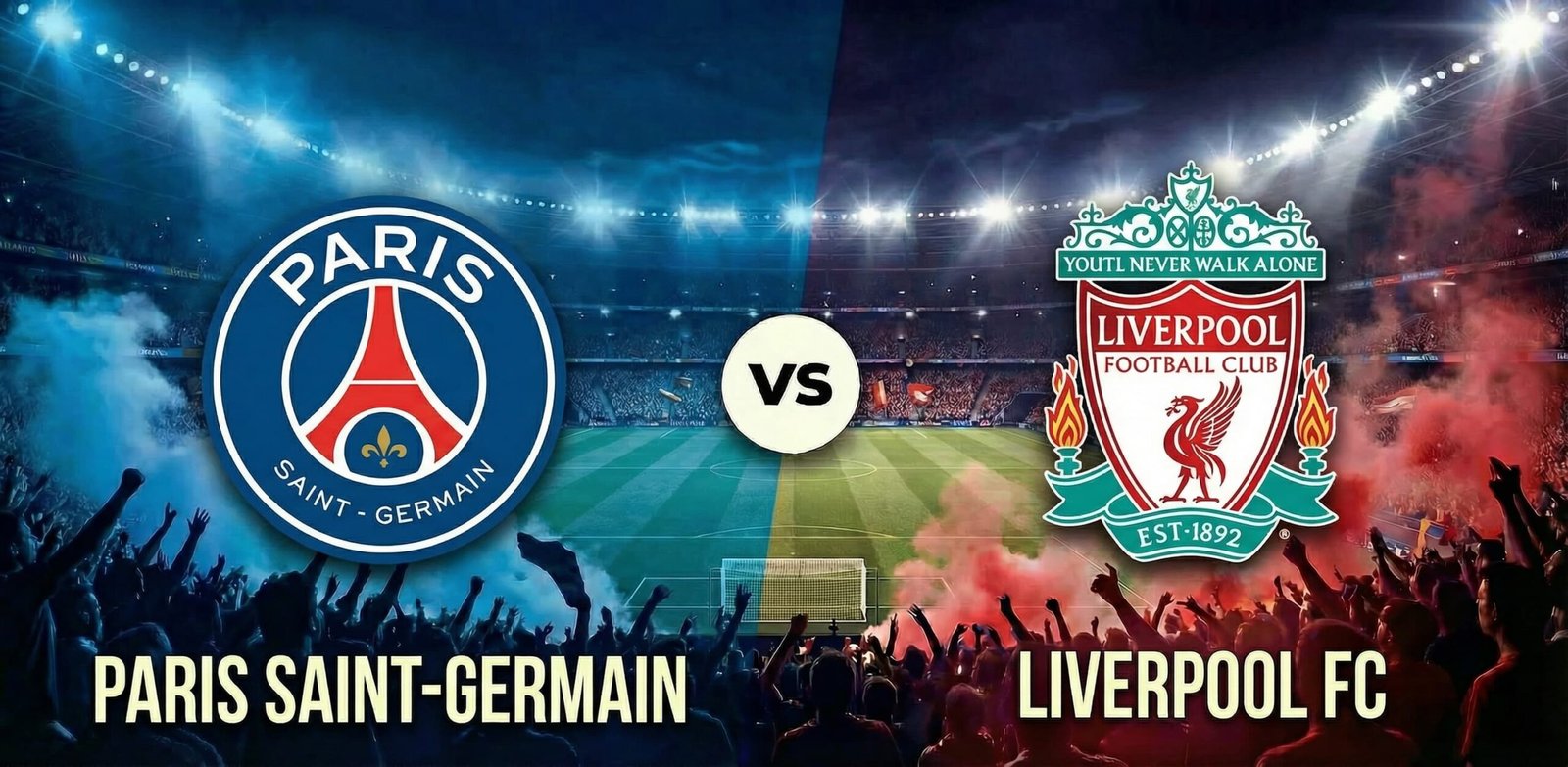التشكيلة الرسمية لمباراة ليفربول وباريس سان جيرمان بإياب ربع نهائي دوري الأبطال