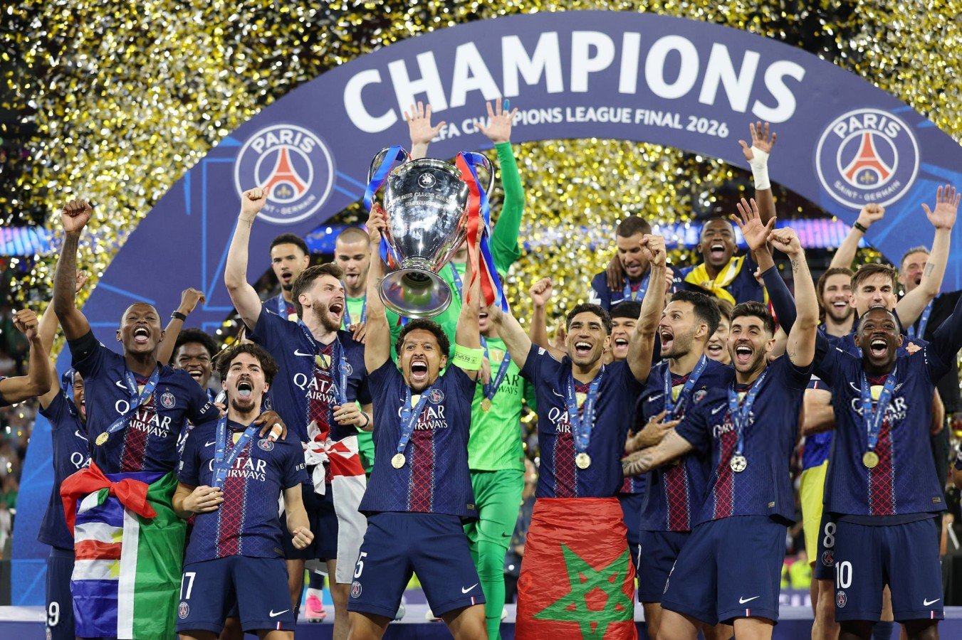 تعرف علي المكاسب المالية لـ باريس سان جيرمان بعد التتويج بدوري أبطال أوروبا