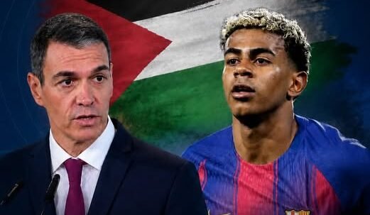 رئيس الوزراء الإسباني يدافع عن لامين يامال: تضامنه مع فلسطين يدعو للفخر
