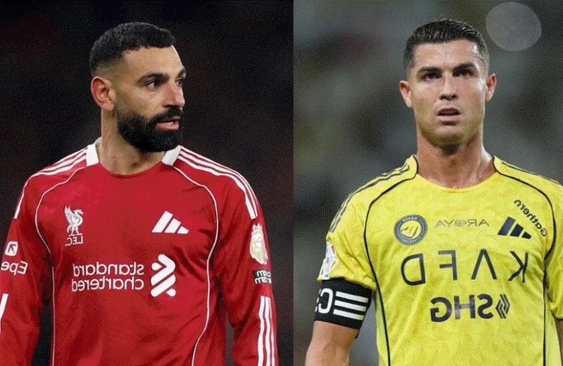 رونالدو يكشف عن موقفه من انضمام صلاح للنصر السعودي