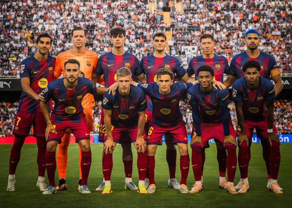 فالنسيا يقلب الطاولة على برشلونة في وداع ليفاندوفسكي بالليجا