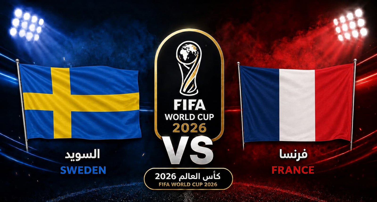 تقديم مباراة فرنسا والسويد في دور الـ32 لكأس العالم 2026