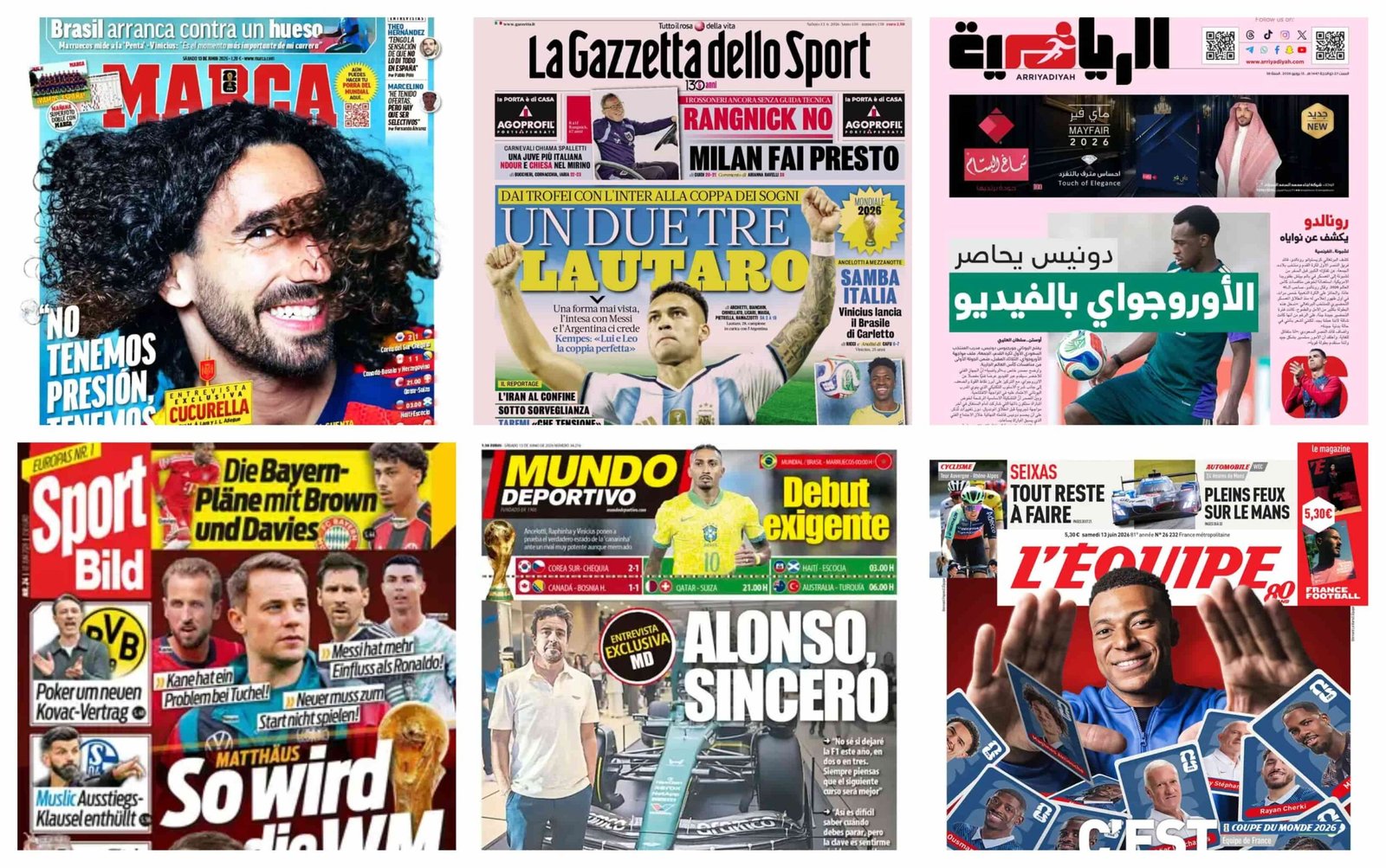 “صراع كتالوني مدريدي يشتعل.. ومبابي يقود طموح فرنسا في المونديال”