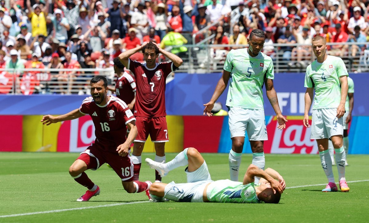 قطر تفرض التعادل على سويسرا في الوقت القاتل بمونديال 2026