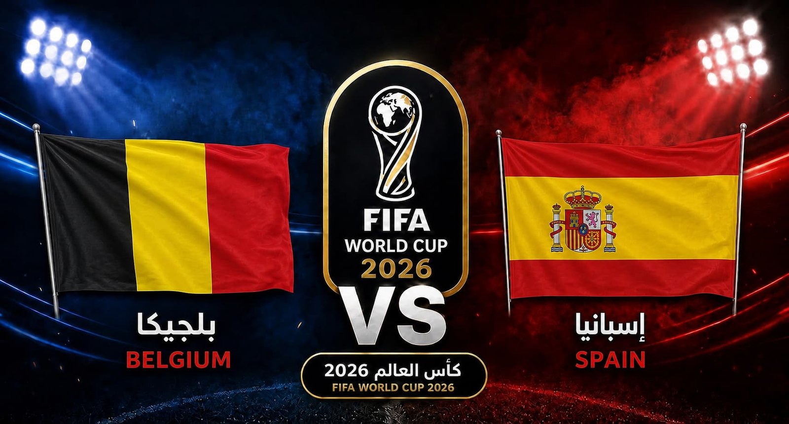 تقديم مباراة إسبانيا وبلجيكا في ربع نهائي كأس العالم 2026