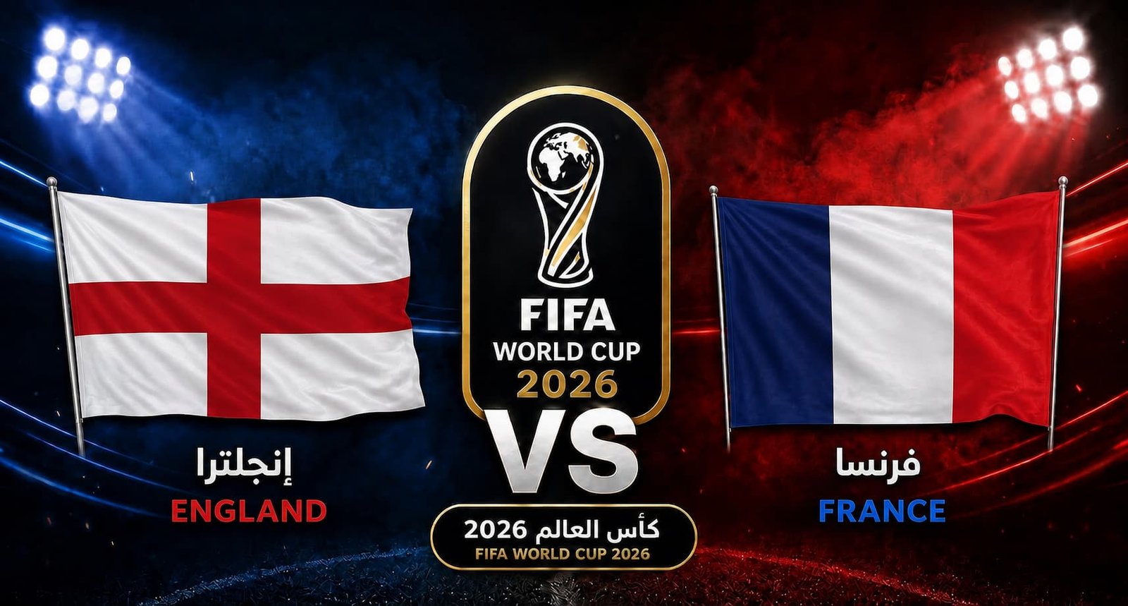 تقديم مباراة فرنسا وإنجلترا في مباراة تحديد المركز الثالث بكأس العالم 2026
