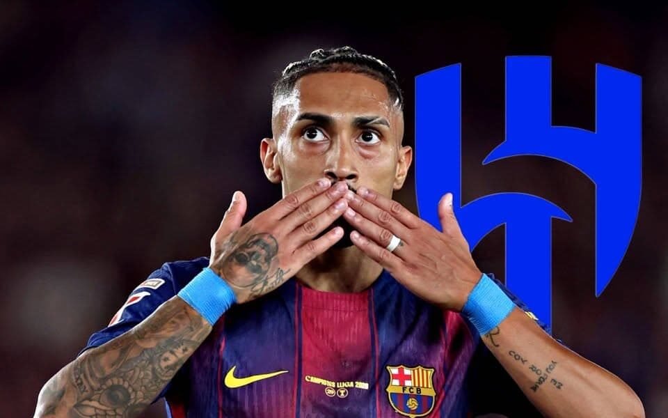 موقف رافينيا النهائي من العرض المغري لنادي الهلال السعودي
