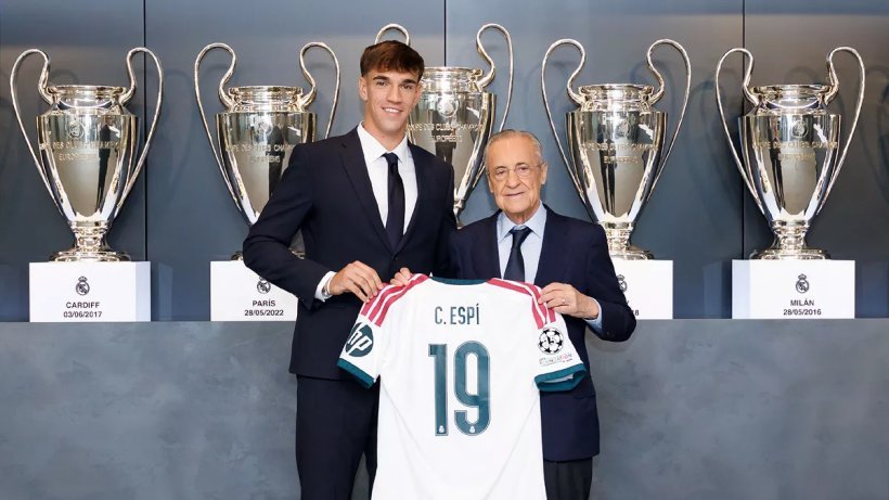 رسمياً.. ريال مدريد يقدم مهاجمه “كارلوس إسبي” حتى عام 2031