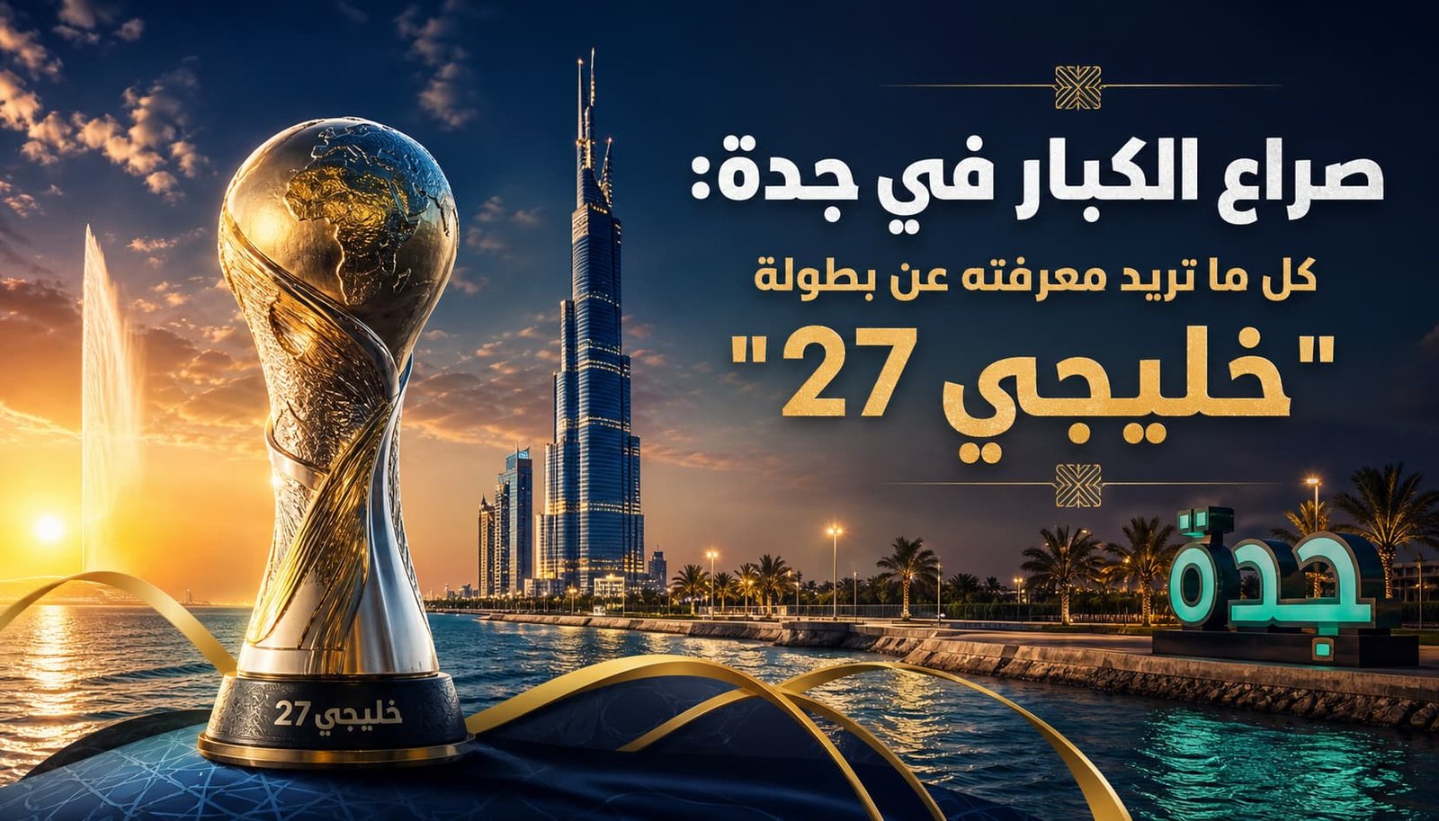 كل ما تريد معرفته عن بطولة “خليجي 27” المنتظر