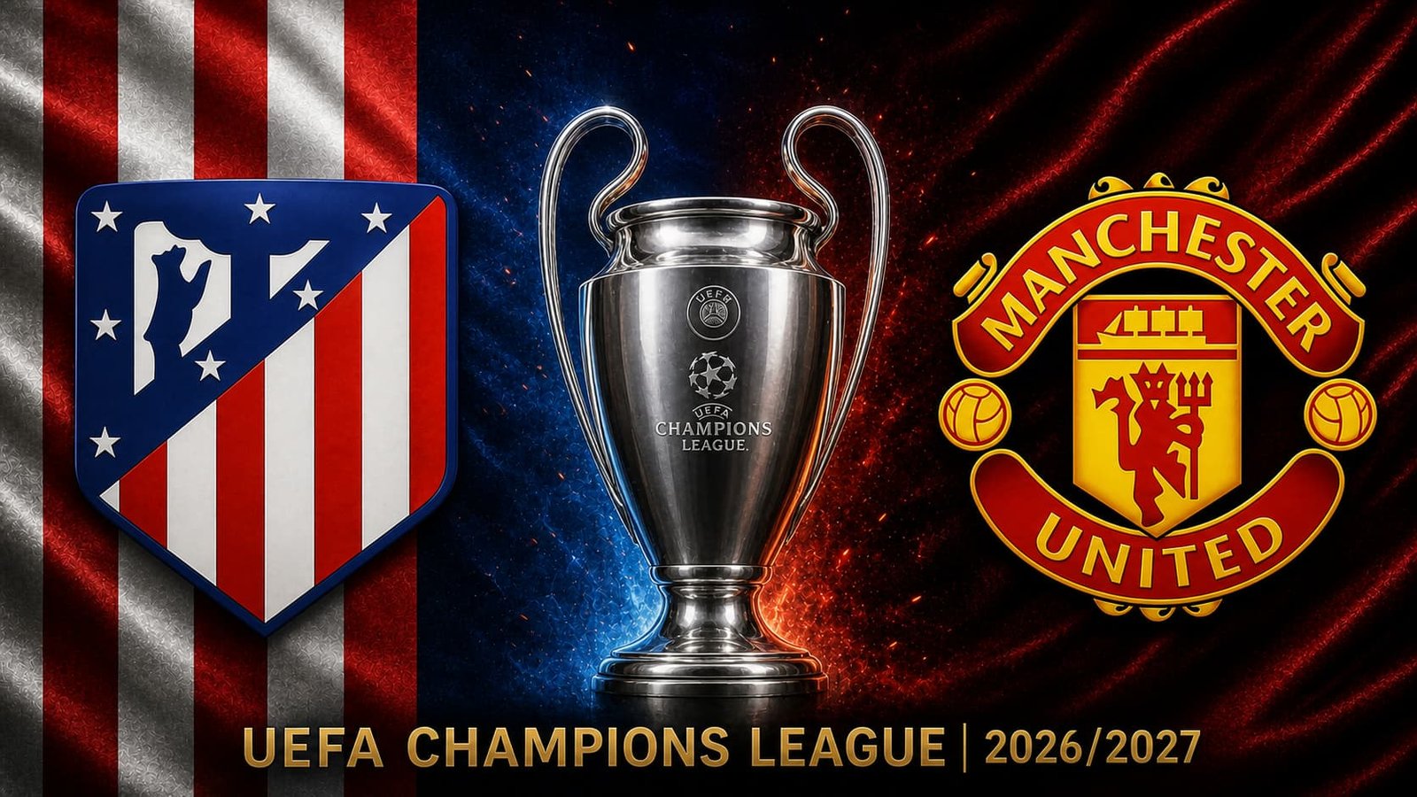 تقديم مباراة أتلتيكو مدريد ومانشستر يونايتد في دوري أبطال أوروبا 2026/2027
